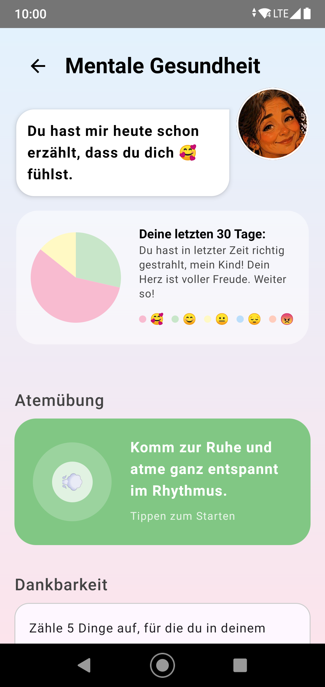 MadreMia Android App – Mentale Oase Zentrum Vorschau
